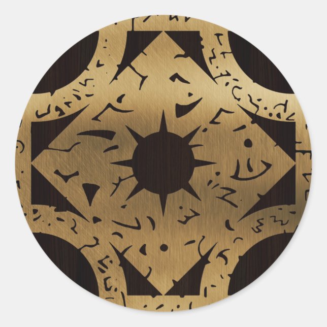 Falln Lament Side F Classic Round Sticker (Front)