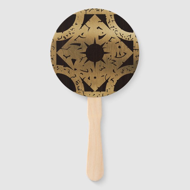 Falln Lament Side F Hand Fan (Front)