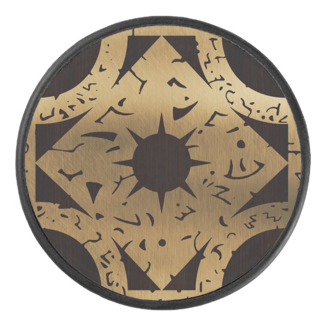 Falln Lament Side F Hockey Puck (Front)
