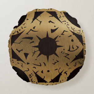 Falln Lament Side F Round Cushion