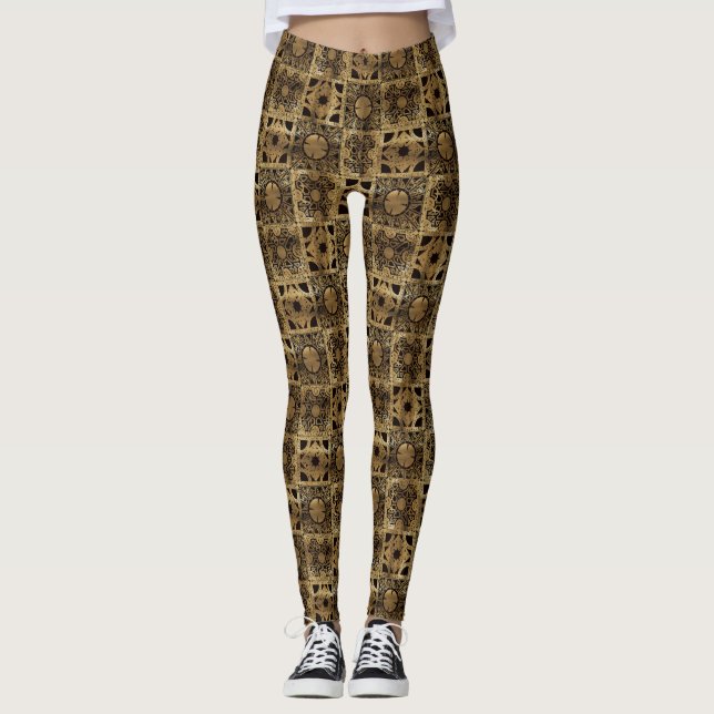Falln Lament Spread Leggings (Front)