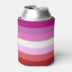 Falln Lesbian Pride Flag Can Cooler