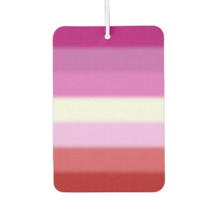 Falln Lesbian Pride Flag Car Air Freshener