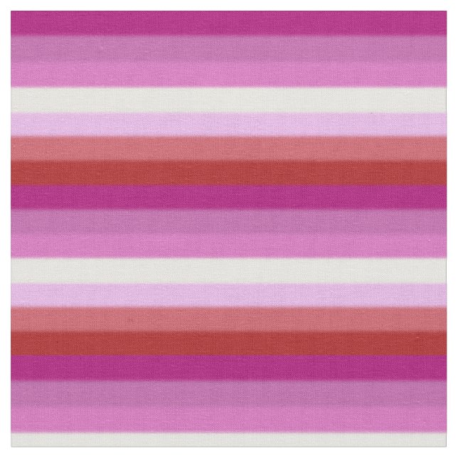 Falln Lesbian Pride Flag Fabric (Close Up)