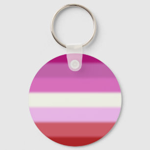 Falln Lesbian Pride Flag Key Ring