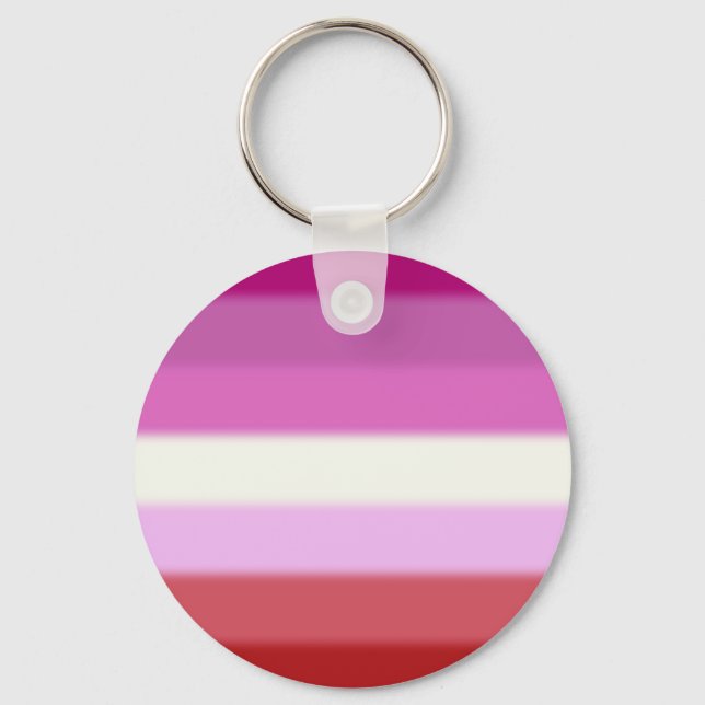 Falln Lesbian Pride Flag Key Ring (Front)