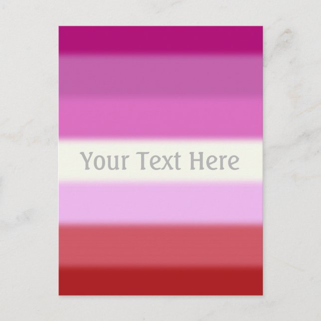 Falln Lesbian Pride Flag Postcard (Front)