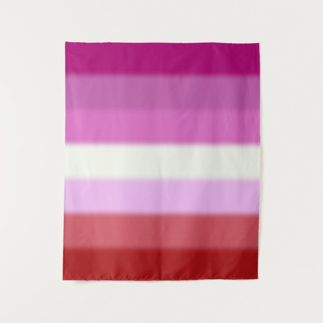 Falln Lesbian Pride Flag Tapestry (Front)