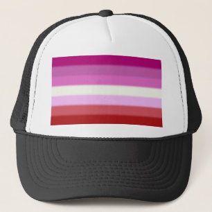 Falln Lesbian Pride Flag Trucker Hat