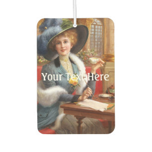 Falln Letters And Tea Car Air Freshener