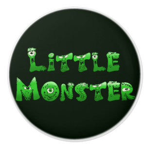 Falln Little Monster Ceramic Knob