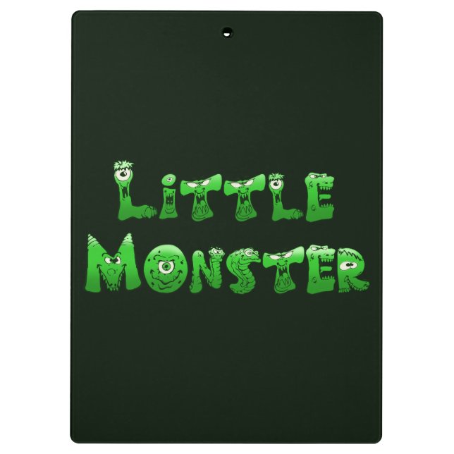 Falln Little Monster Clipboard (Back)