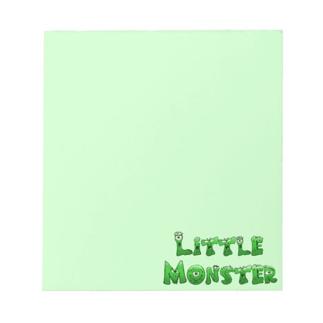 Falln Little Monster Notepad (Front)