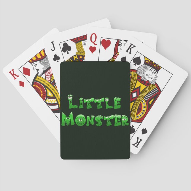 Falln Little Monster Playing Cards (Back)