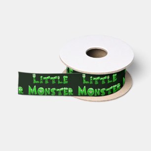 Falln Little Monster Satin Ribbon