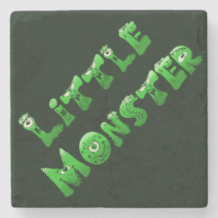 Falln Little Monster Stone Coaster