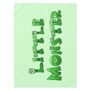 Falln Little Monster Tablecloth