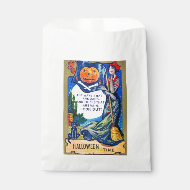 Falln Look Out Halloween Time Favour Bag (Front)