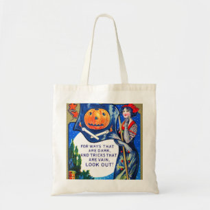 Falln Look Out Halloween Time Tote Bag
