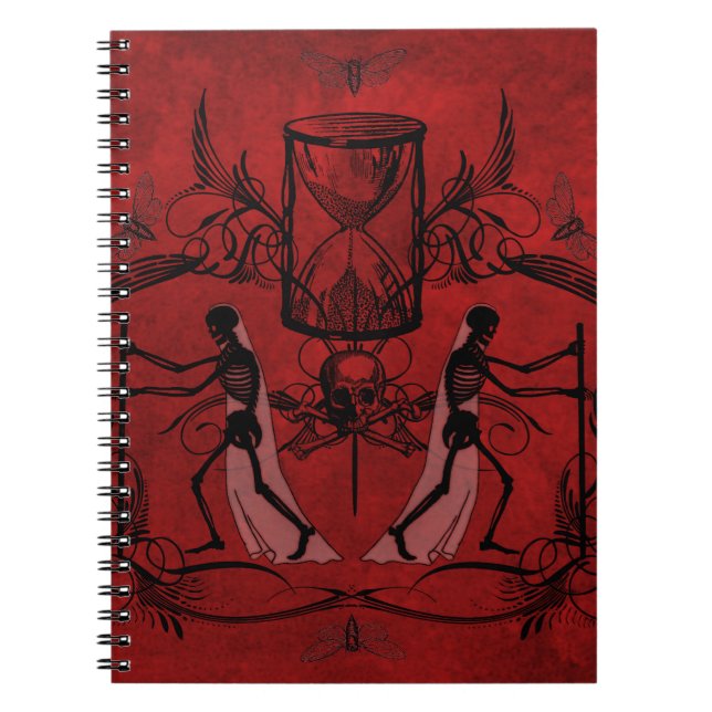 Falln Memento Mori Notebook (Front)