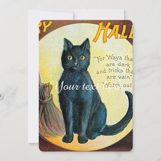 Falln Merry Halloween Cat (Front)