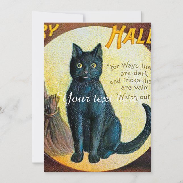 Falln Merry Halloween Cat (Front)