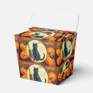 Falln Merry Halloween Cat Favour Box