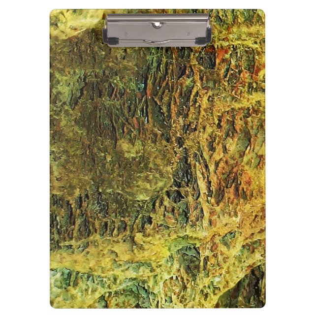 Falln Mossy Stones Clipboard (Front)
