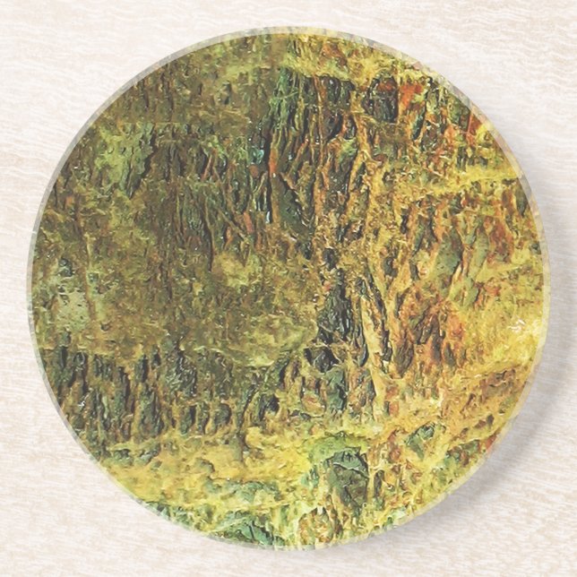 Falln Mossy Stones Coaster (Front)
