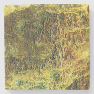 Falln Mossy Stones Stone Coaster