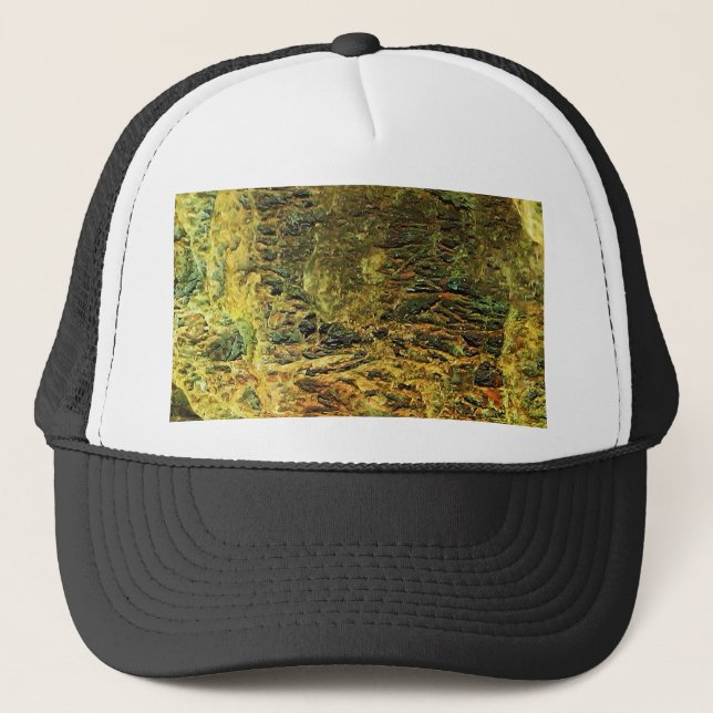 Falln Mossy Stones Trucker Hat (Front)