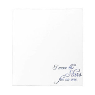 Falln Move The Stars Notepad