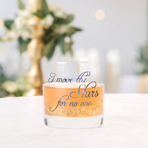 Falln Move The Stars Whiskey Glass