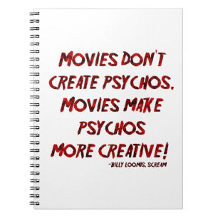 Falln Movies Don't Create Psychos Notebook