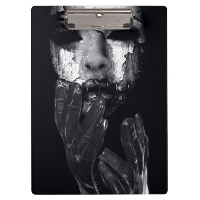 Falln My Mask Clipboard (Front)