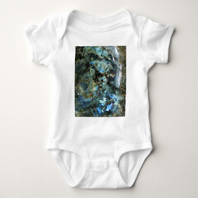 Falln Ocean Stone Baby Bodysuit (Front)