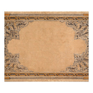 Falln Old Knotwork Paper Photo Print