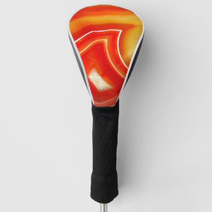 Falln Orange Agate Golf Head Cover