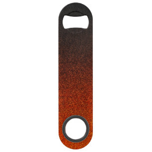 Falln Orange & Black Glitter Gradient
