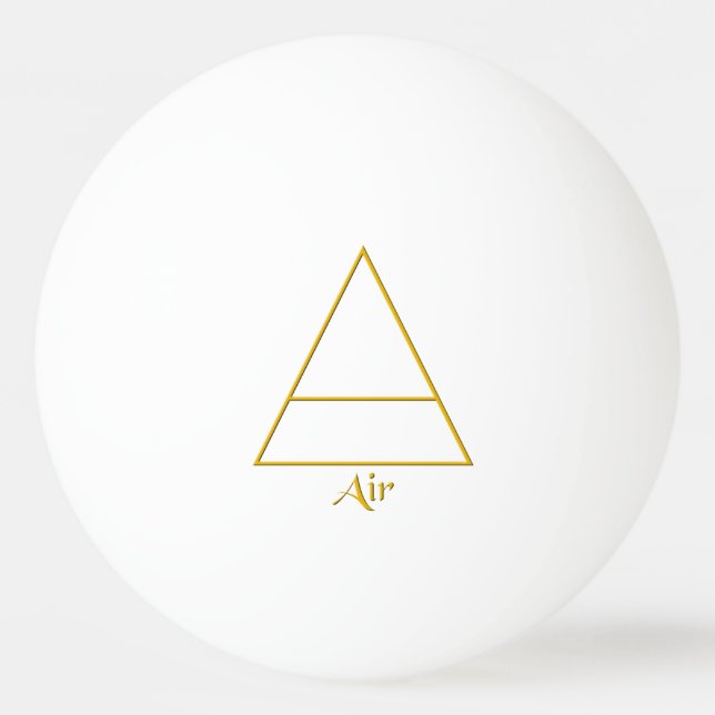 Falln Pagan Air Element Symbol Ping Pong Ball (Front)