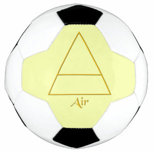 Falln Pagan Air Element Symbol Soccer Ball