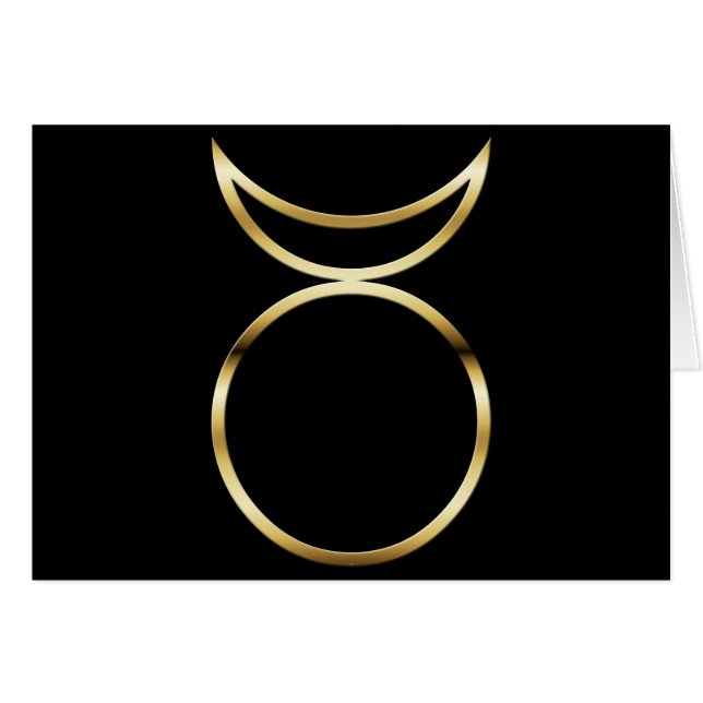 Falln Pagan Horned God Symbol (Front Horizontal)