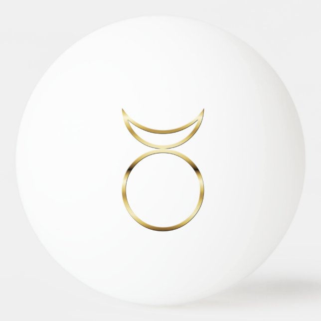Falln Pagan Horned God Symbol Ping Pong Ball (Front)