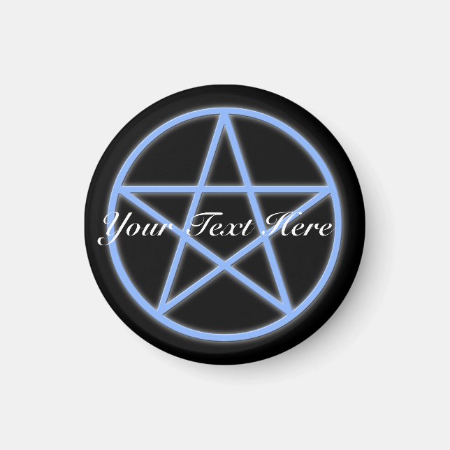 Falln Pagan Pentacle Magnet (Front)