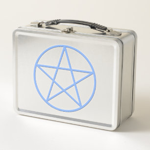 Falln Pagan Pentacle Symbol Metal Lunch Box