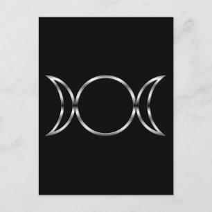 Falln Pagan Triple Goddess Symbol Postcard