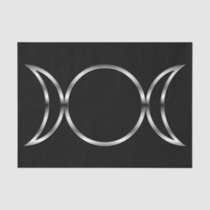Falln Pagan Triple Goddess Symbol Tissue Paper