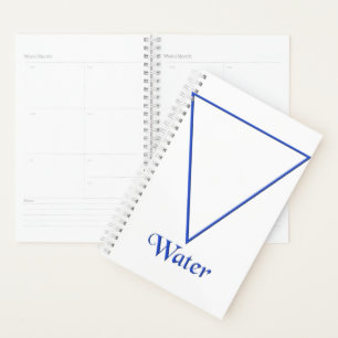 Falln Pagan Water Element Symbol Planner