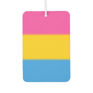Falln Pansexual Pride Flag Car Air Freshener