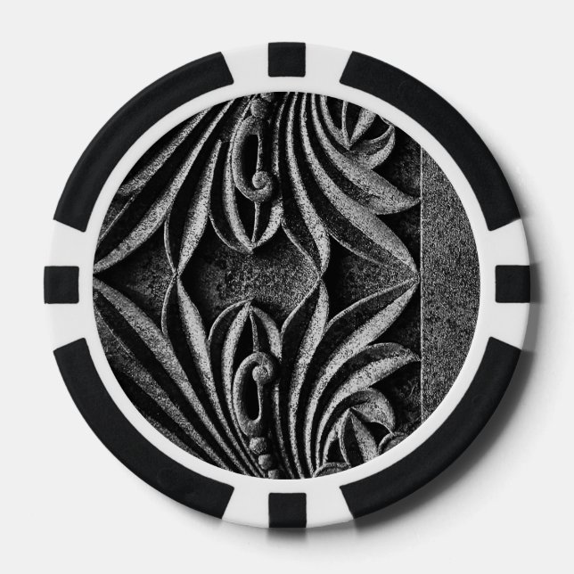 Falln Peaceful Passing Poker Chips (Front)